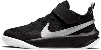 (Preschool) Nike Team Hustle D10 'Black Metallic Silver' CW6736-004 (Preschool) Nike Team Hustle D10 'Black Metallic Silver' CW6736-004