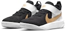 Lookbook (Preschool) Nike Team Hustle D10 'Black White Metallic Gold' CW6736-002
