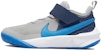 (Preschool) Nike Team Hustle D10 'Grey Fog Mystic Navy' CW6736-011