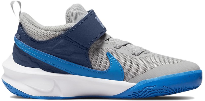 (Preschool) Nike Team Hustle D10 'Grey Fog Mystic Navy' CW6736-011 Order (Preschool) Nike Team Hustle D10 'Grey Fog Mystic Navy' CW6736-011