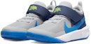 Lookbook (Preschool) Nike Team Hustle D10 'Grey Fog Mystic Navy' CW6736-011