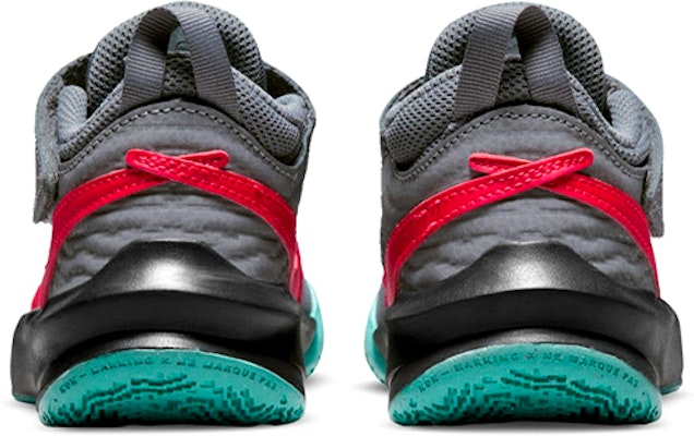 (PS) Nike Team Hustle D10 'Gris Teal Rojo Sirena' CW6736-008 Shop (PS) Nike Team Hustle D10 'Gris Teal Rojo Sirena' CW6736-008