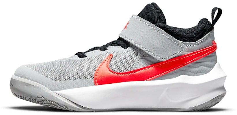 (PS) Nike Team Hustle D10 'Gris Claro y Carmesí Brillante' CW6736-006 Buy (PS) Nike Team Hustle D10 'Gris Claro y Carmesí Brillante' CW6736-006