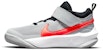 (Preschool) Nike Team Hustle D10 'Light Smoke Grey Bright Crimson' CW6736-006