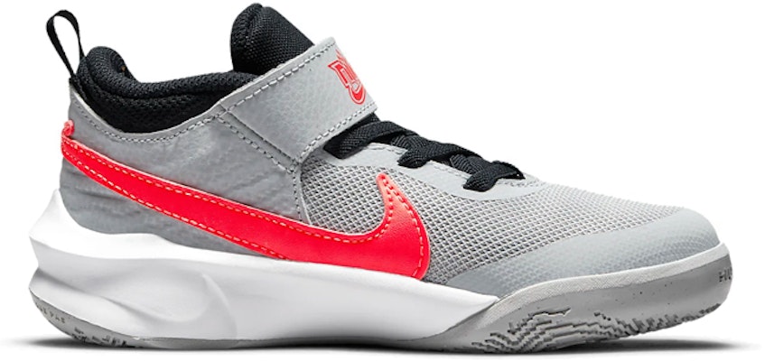 (PS) Nike Team Hustle D10 'Gris Claro y Carmesí Brillante' CW6736-006 Order (PS) Nike Team Hustle D10 'Gris Claro y Carmesí Brillante' CW6736-006