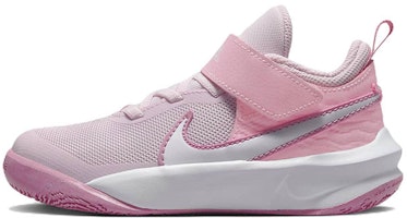 (Preschool) Nike Team Hustle D10 'Pink Foam White' CW6736-601 (Preschool) Nike Team Hustle D10 'Pink Foam White' CW6736-601