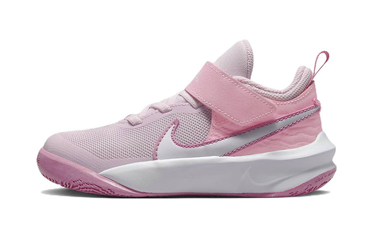 (Preschool) Nike Team Hustle D10 'Pink Foam White' CW6736-601