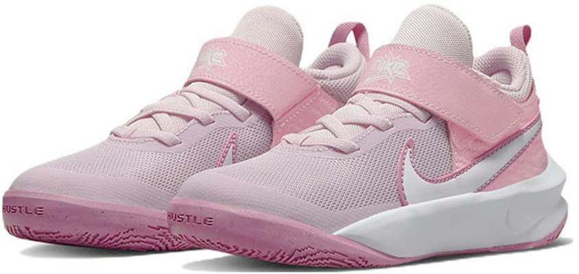 (PS) 나이키 팀 허슬 D10 '핑크 폼 화이트' (Nike Team Hustle D10 '핑크 폼 화이트') CW6736-601 Lookbook (PS) 나이키 팀 허슬 D10 '핑크 폼 화이트' (Nike Team Hustle D10 '핑크 폼 화이트') CW6736-601