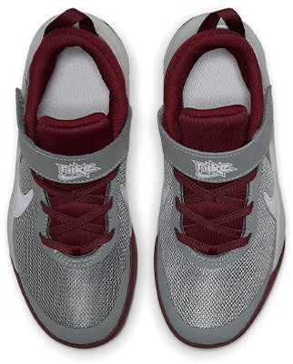 (Preschool) Nike Team Hustle D10 'Smoke Grey Dark Beetroot' CW6736-007 Shop (Preschool) Nike Team Hustle D10 'Smoke Grey Dark Beetroot' CW6736-007