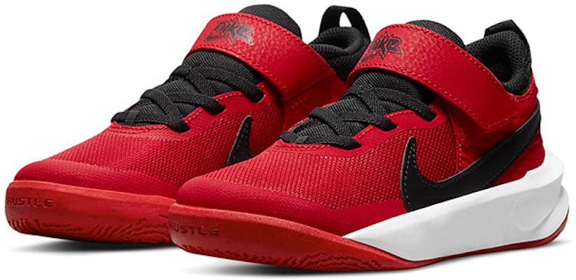 (Preschool) Nike Team Hustle D10 'University Red' CW6736-600 Lookbook (Preschool) Nike Team Hustle D10 'University Red' CW6736-600