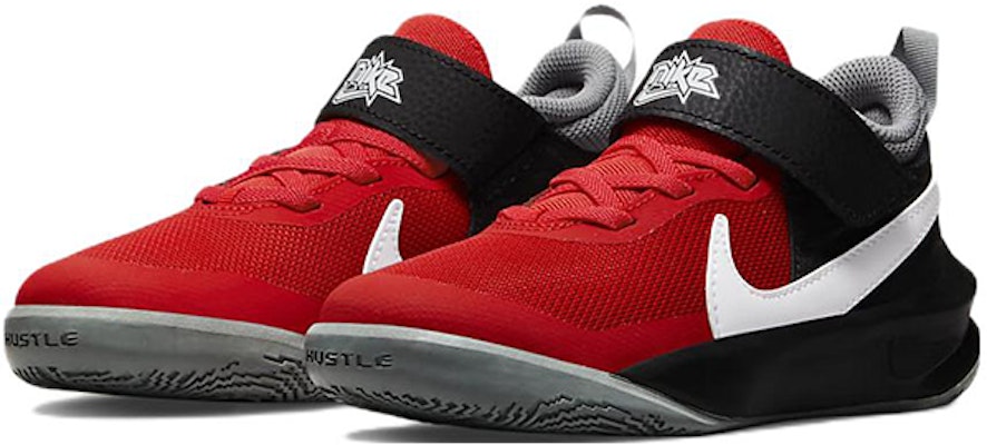(Preschool) Nike Team Hustle D10 'University Red Black' CW6736-607 Lookbook (Preschool) Nike Team Hustle D10 'University Red Black' CW6736-607
