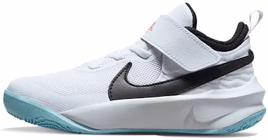 (Preschool) Nike Team Hustle D10 'White Black' CW6736-102 (Preschool) Nike Team Hustle D10 'White Black' CW6736-102