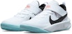 (Preschool) Nike Team Hustle D10 'White Black' CW6736-102