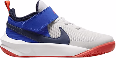(Preschool) Nike Team Hustle D10 'White Game Royal' CW6736-103 (Preschool) Nike Team Hustle D10 'White Game Royal' CW6736-103