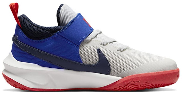 (Preschool) Nike Team Hustle D10 'White Game Royal' CW6736-103 Order (Preschool) Nike Team Hustle D10 'White Game Royal' CW6736-103