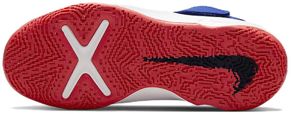 (Preschool) Nike Team Hustle D10 'White Game Royal' CW6736-103 Details for (Preschool) Nike Team Hustle D10 'White Game Royal' CW6736-103
