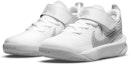 Lookbook (Preschool) Nike Team Hustle D10 'White Metallic Silver' CW6736-100
