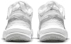 Shop (Preschool) Nike Team Hustle D10 'White Metallic Silver' CW6736-100