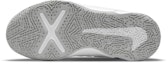 Details for (Preschool) Nike Team Hustle D10 'White Metallic Silver' CW6736-100