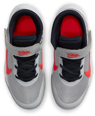 (Preschool) Nike Team Hustle D10 FlyEase 'Grey Bright Crimson' DD7302-006 Shop (Preschool) Nike Team Hustle D10 FlyEase 'Grey Bright Crimson' DD7302-006