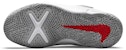 (Preschool) Nike Team Hustle D10 FlyEase 'Grey Bright Crimson' DD7302-006