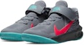 Lookbook (Preschool) Nike Team Hustle D10 FlyEase 'Grey Teal Siren Red' DD7302-008