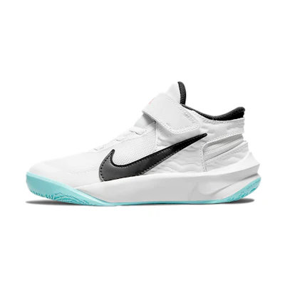 (PS) Nike Team Hustle D10 FlyEase 'White Black'