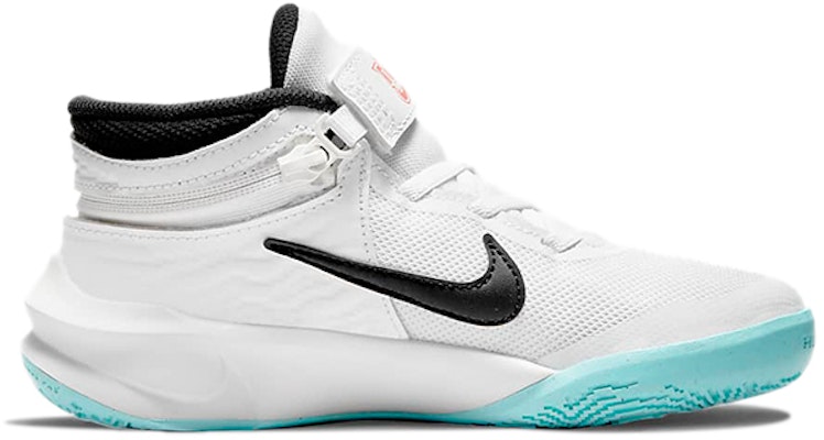 (Preschool) Nike Team Hustle D10 FlyEase 'White Black' DD7302-102 Order (Preschool) Nike Team Hustle D10 FlyEase 'White Black' DD7302-102