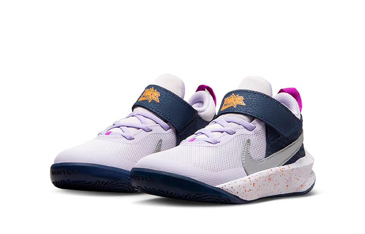 Lookbook （學齡前）Nike Team Hustle D10 SE 'Barely Grape Speckled' DQ8376-500