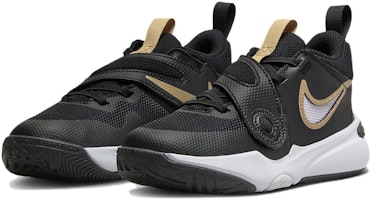 (PS) Nike Team Hustle D11 'Hitam Emas Metalik' DV8994-004 Lookbook (PS) Nike Team Hustle D11 'Hitam Emas Metalik' DV8994-004