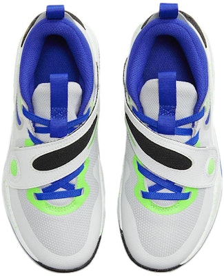 (Preschool) Nike Team Hustle D11 'Green Strike Racer Blue' DV8994-101 Shop (Preschool) Nike Team Hustle D11 'Green Strike Racer Blue' DV8994-101