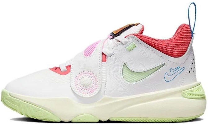 (Preschool) Nike Team Hustle D11 'Summit White Barely Volt' FJ1393-100 Buy (Preschool) Nike Team Hustle D11 'Summit White Barely Volt' FJ1393-100