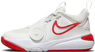 (Preschool) Nike Team Hustle D11 'Summit White Track Red' DV8994-102 (Preschool) Nike Team Hustle D11 'Summit White Track Red' DV8994-102