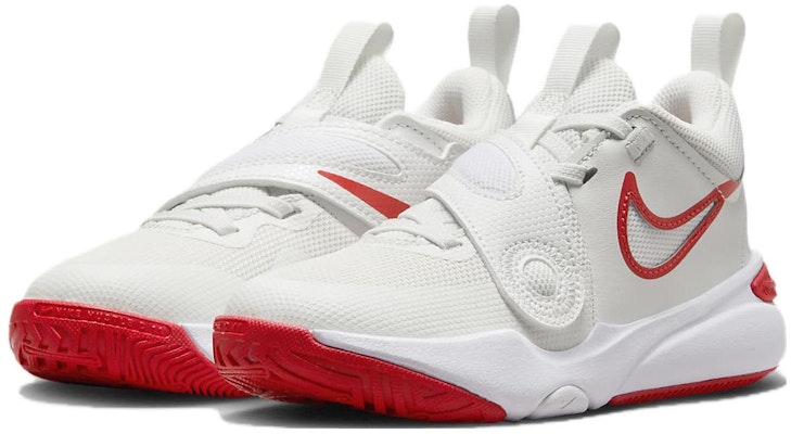 (Preschool) Nike Team Hustle D11 'Summit White Track Red' DV8994-102 Lookbook (Preschool) Nike Team Hustle D11 'Summit White Track Red' DV8994-102