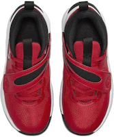 Lookbook 兒童 Nike Team Hustle D 11 舒適百搭 防滑耐磨 兒童休閒鞋 紅色