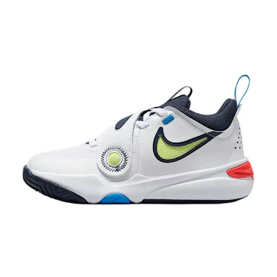 (PS) Nike Team Hustle D11 'White Photo Blue Light Lemon Twist'