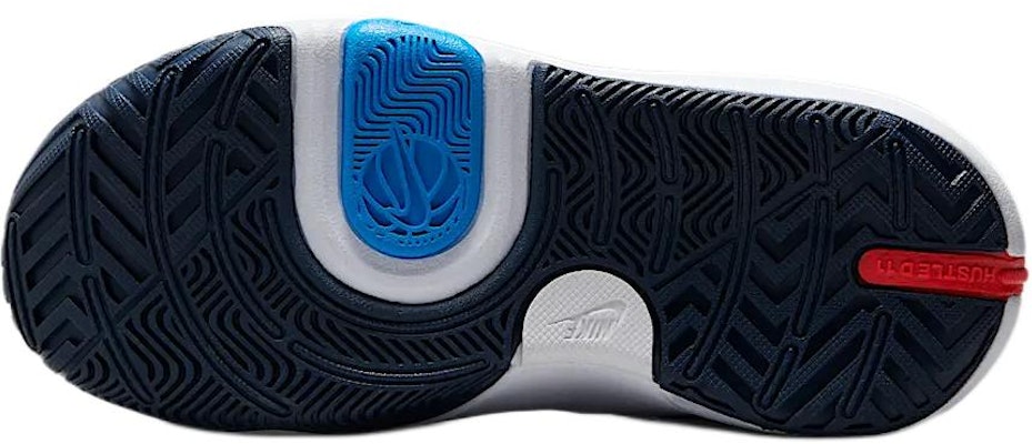 (Preschool) Nike Team Hustle D11 'White Photo Blue Light Lemon Twist' DV8994-105 Details for (Preschool) Nike Team Hustle D11 'White Photo Blue Light Lemon Twist' DV8994-105