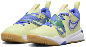 Lookbook (Preschool) Nike Team Hustle D11 SE 'Luminous Green Ultramarine' FN6677-300