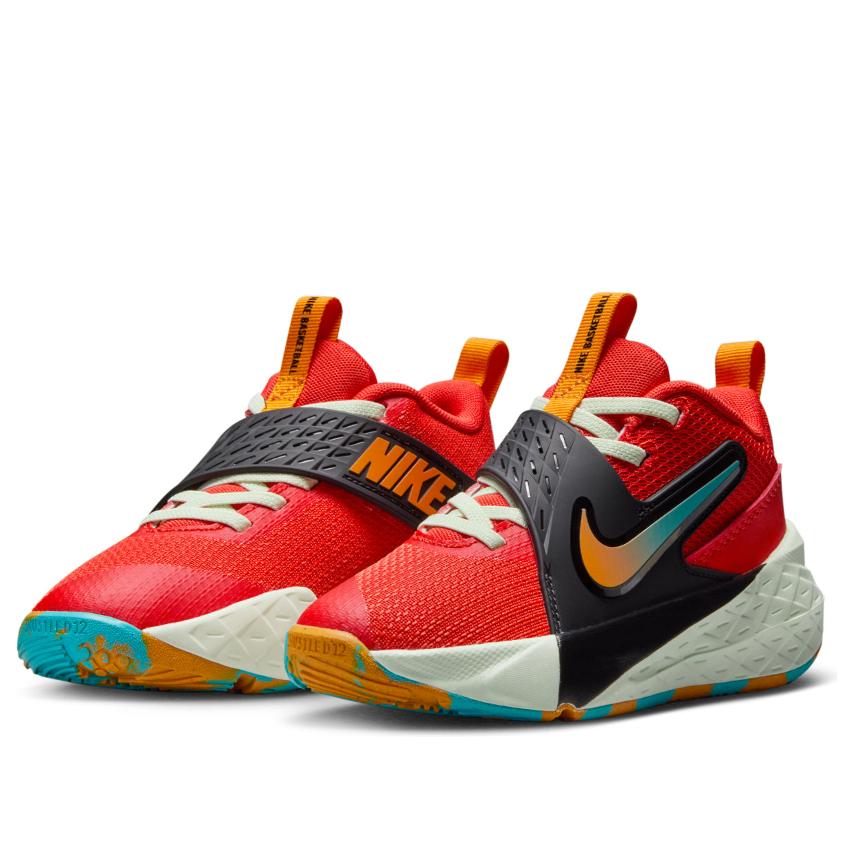 Shop (Preschool) Nike Team Hustle D12 'Picante Red' HF6280-601