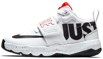 (Preschool) Nike Team Hustle D8 'Just Do It' AQ9976-100 (Preschool) Nike Team Hustle D8 'Just Do It' AQ9976-100