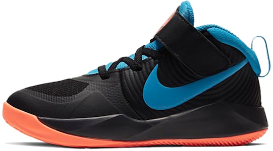 中童 Nike Team Hustle D 9 中筒 籃球鞋 黑藍橙 Buy 中童 Nike Team Hustle D 9 中筒 籃球鞋 黑藍橙