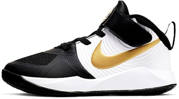 (Preschool) Nike Team Hustle D9 'Black Metallic Gold' AQ4225-004 (Preschool) Nike Team Hustle D9 'Black Metallic Gold' AQ4225-004