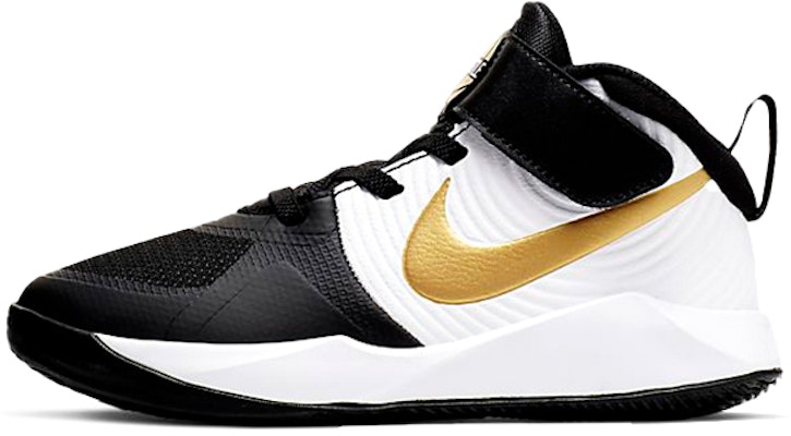 (Preschool) Nike Team Hustle D9 'Black Metallic Gold' AQ4225-004 Buy (Preschool) Nike Team Hustle D9 'Black Metallic Gold' AQ4225-004