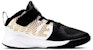 (PS) Nike Team Hustle D9 'Hitam Emas Metalik' AQ4225-004