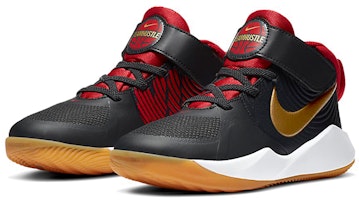 (PS) Nike Team Hustle D9 'Karbon Gelap Kelabu Emas Metalik' AQ4225-011 Lookbook (PS) Nike Team Hustle D9 'Karbon Gelap Kelabu Emas Metalik' AQ4225-011