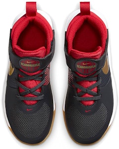 中童 Nike Team Hustle D 9 低筒 籃球鞋 黑金紅 Shop 中童 Nike Team Hustle D 9 低筒 籃球鞋 黑金紅
