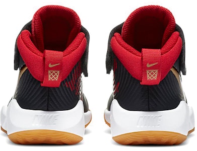 中童 Nike Team Hustle D 9 低筒 籃球鞋 黑金紅 Purchase 中童 Nike Team Hustle D 9 低筒 籃球鞋 黑金紅