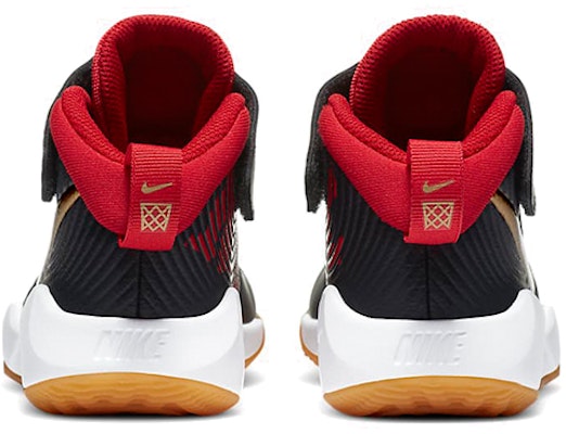 (Preschool) Nike Team Hustle D9 'Dark Smoke Grey Metallic Gold' AQ4225-011 Purchase (Preschool) Nike Team Hustle D9 'Dark Smoke Grey Metallic Gold' AQ4225-011