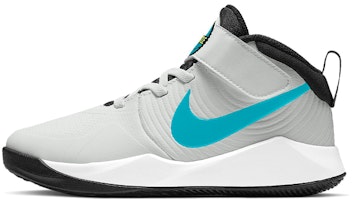 (Preschool) Nike Team Hustle D9 'Photon Dust Oracle Aqua' AQ4225-008 (Preschool) Nike Team Hustle D9 'Photon Dust Oracle Aqua' AQ4225-008