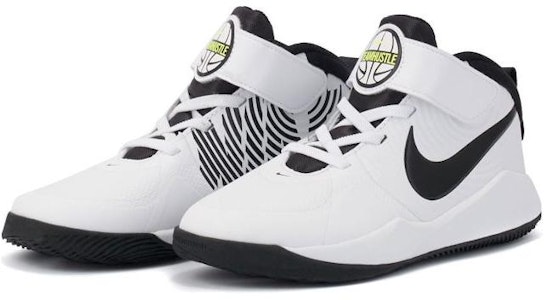 中童 Nike Team Hustle D 9 防滑耐磨輕巧 中筒 籃球鞋 黑白 Lookbook 中童 Nike Team Hustle D 9 防滑耐磨輕巧 中筒 籃球鞋 黑白